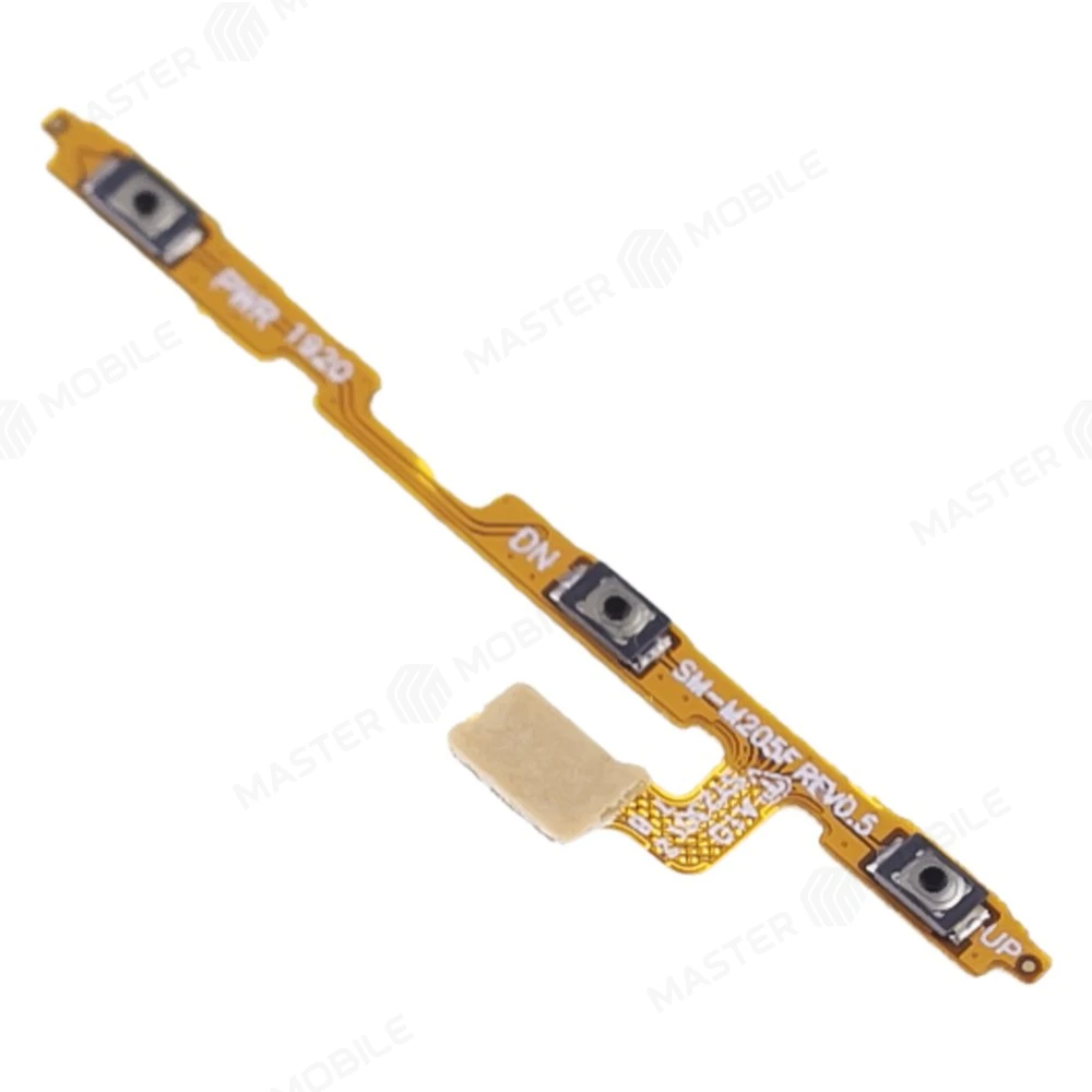 Шлейф для Samsung A105 Galaxy A10 / M105 Galaxy M10 / M205 Galaxy M20 с комп. (на кнопку включения и кнопки громкости)  фото №3