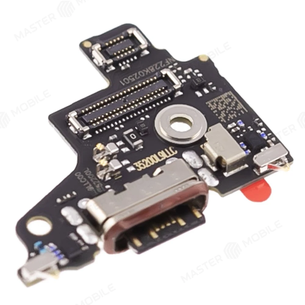 Нижняя плата для Xiaomi 12 Lite (2203129G) с комп. + разъем зарядки + микрофон (ORIG100)  фото №3