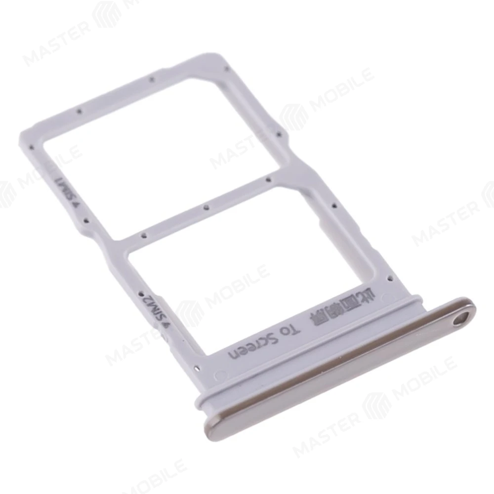 Держатель сим-карты для Huawei Nova 8 (ANG-LX1) (серебристый) фото №3