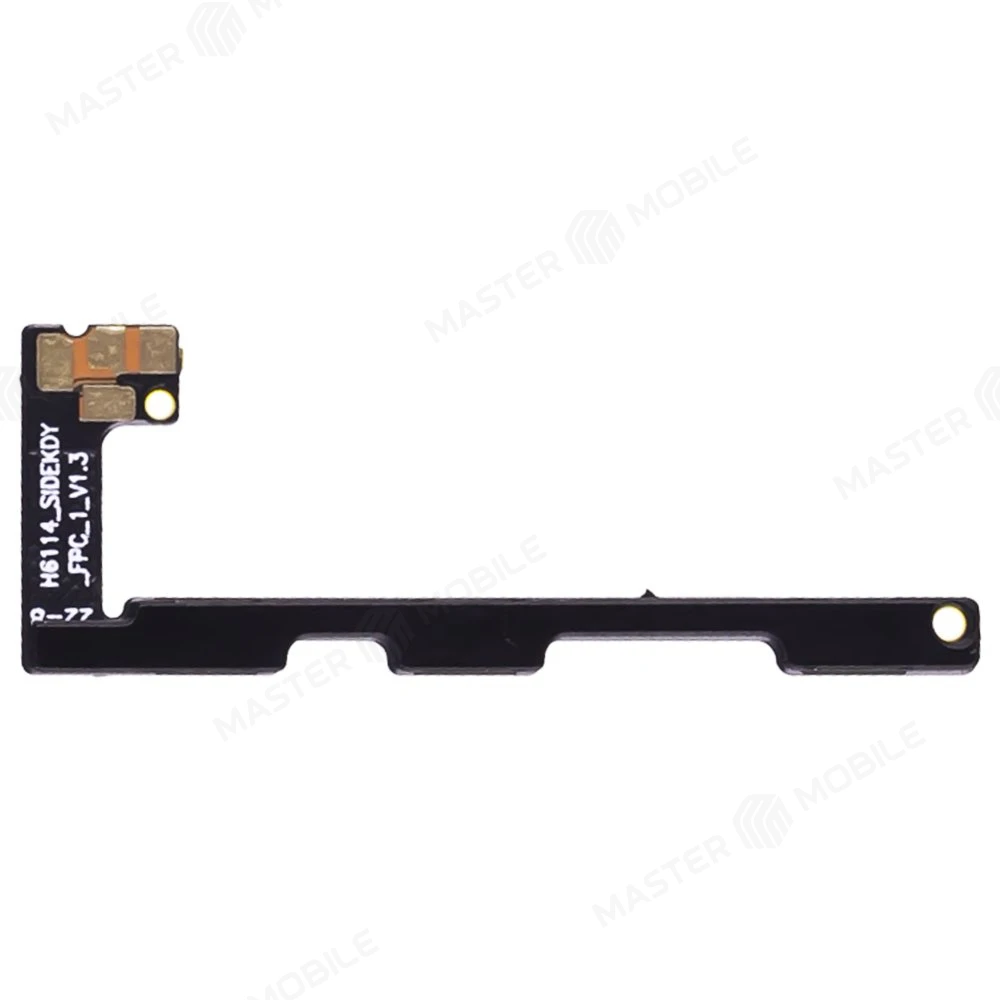 Шлейф для Tecno Spark 6 GO (KE5) / Spark GO 2020 с комп. (на кнопку включения и кнопки громкости)  фото №1