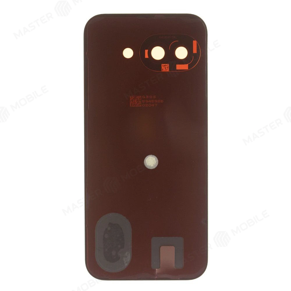 Задняя крышка для Google Pixel 9A (GXQ96/GTF7P/G3Y12) (черный) (в сборе со стеклом камеры)  фото №2