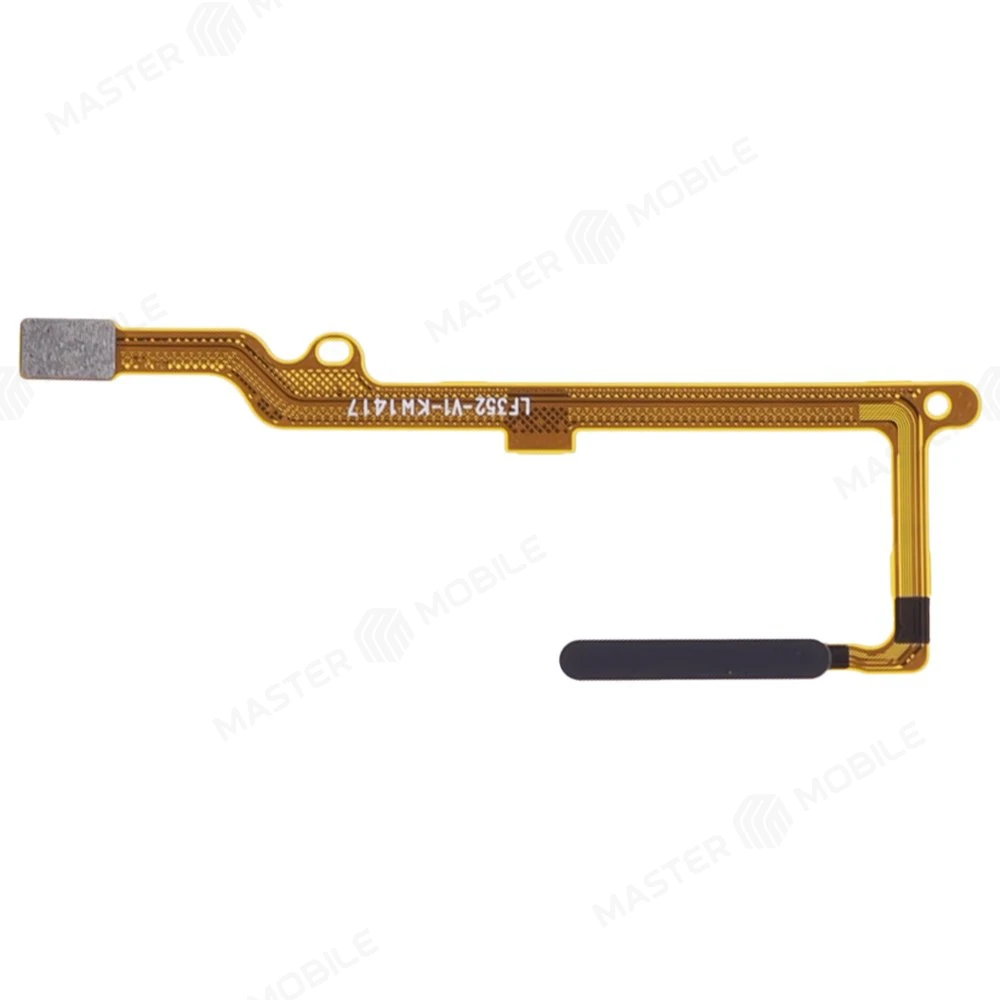 Шлейф для Huawei Nova 11i (MAO-LX9N) с комп. + сканер отпечатка пальца (черный)  фото №1