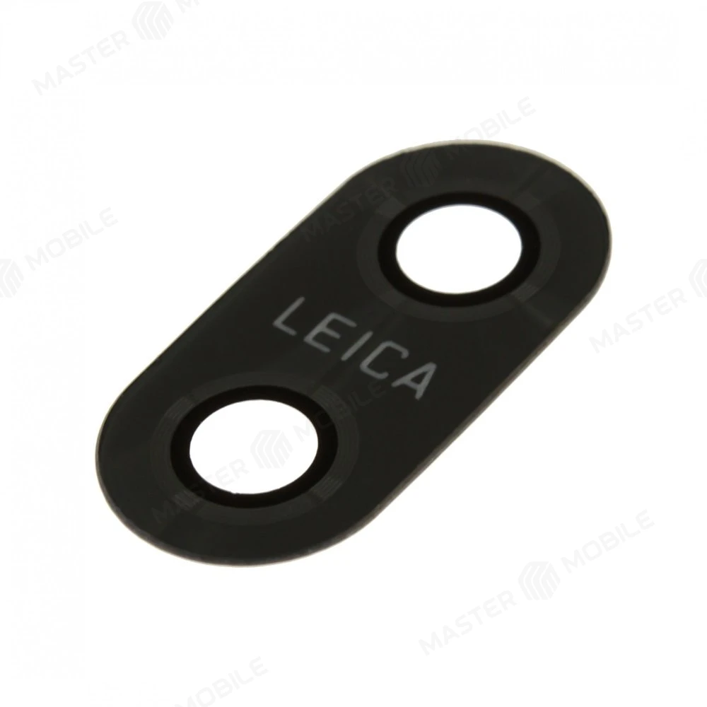 Стекло задней камеры для Huawei Mate 9 (MHA-L09) (без рамки) (черный) фото №1