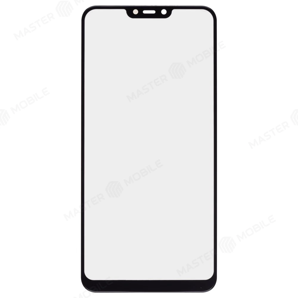 Стекло модуля для Vivo Y81 (1808) / Y83 (1802) + OCA (черный)  фото №1