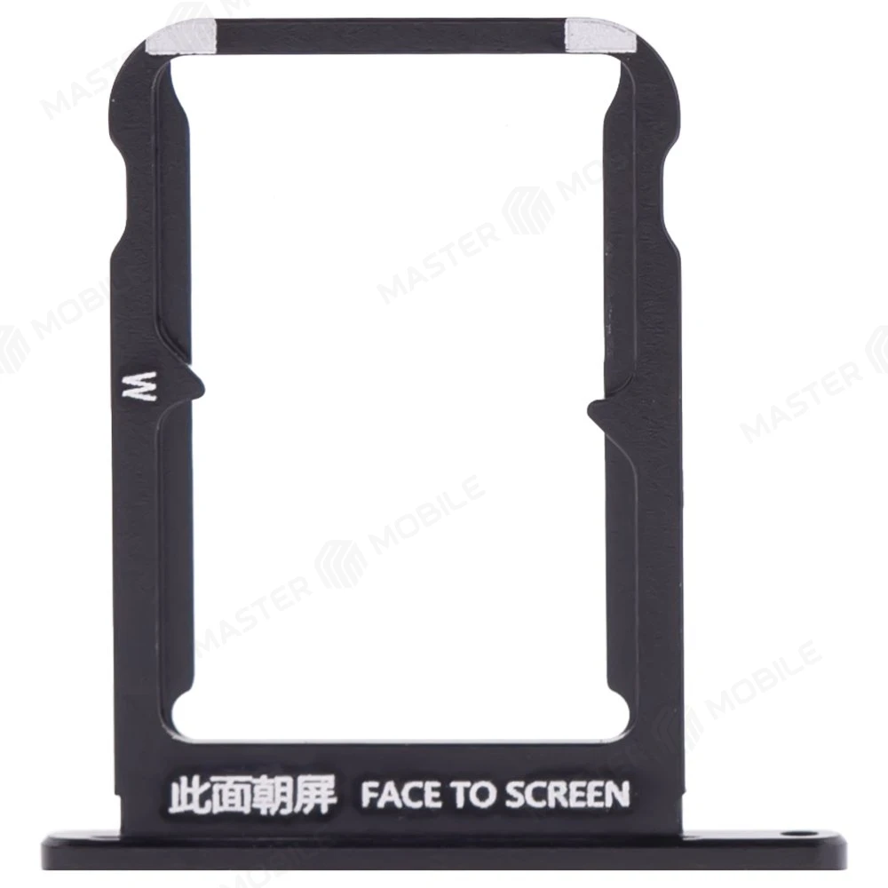 Держатель сим-карты для Xiaomi Mi Mix 2 (MDE5) (черный)  фото №1