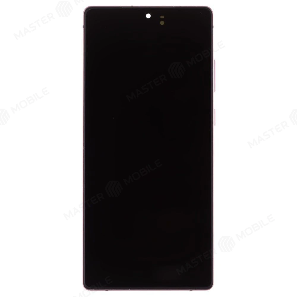 Дисплей для Samsung N980 Galaxy Note 20 / N981 Galaxy Note 20 5G + тачскрин (бронзовый) (в рамке) (ORIG100) (возможен дефект ЛКП) фото №1