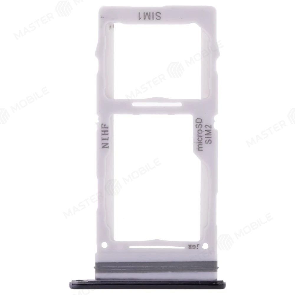 Держатель сим-карты для Samsung N985 Galaxy Note 20 Ultra / N986 Galaxy Note 20 Ultra 5G (черный) фото №1