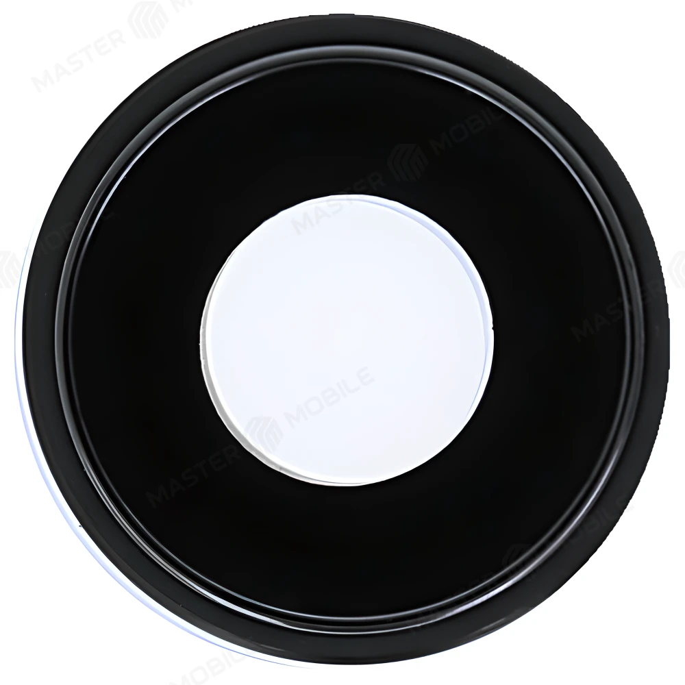 Стекло задней камеры для Apple iPhone Xr (в рамке) (синий)  