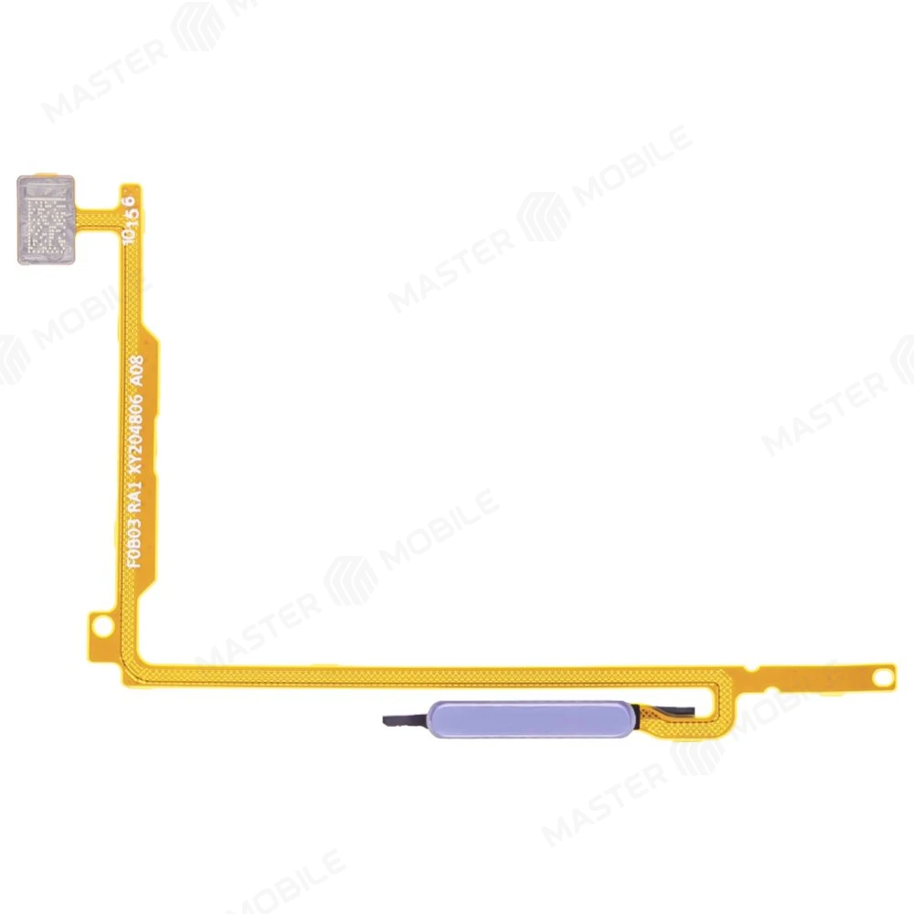 Шлейф для Vivo Y53s 4G (V2058) с комп. + сканер отпечатка пальца (синий)  фото №1