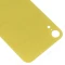 Задняя крышка для Apple iPhone Xr (желтый) (с широким отверстием) (Premium) фото №3