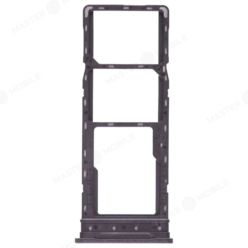 Держатель сим-карты для Tecno Pova 6 Neo 4G (LI6) (черный) фото №1