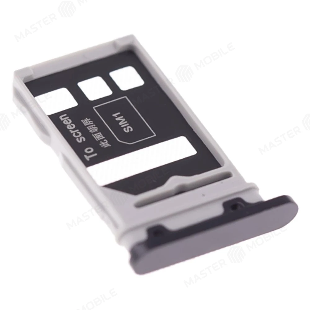 Держатель сим-карты для Huawei Honor 30 (BMH-AN10) (черный) фото №3