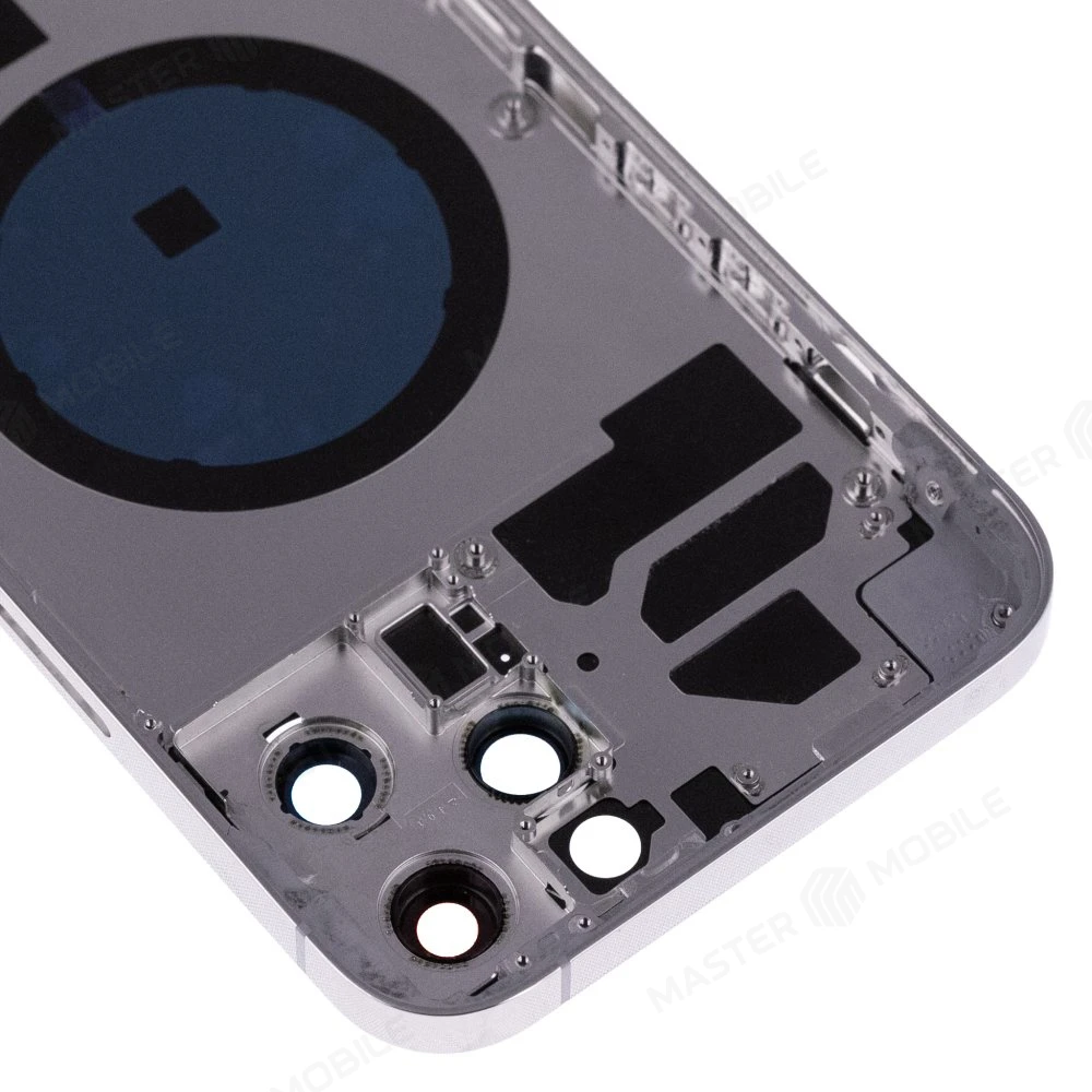 Корпус для Apple iPhone 12 Pro Max (белый) (Premium) фото №3