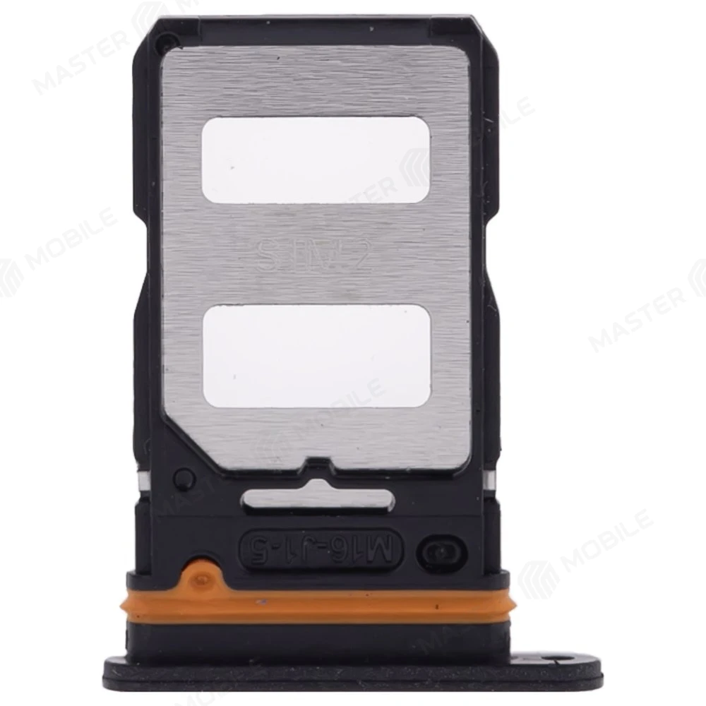 Держатель сим-карты для Xiaomi Poco X5 Pro 5G (22101320G) (черный) фото №2