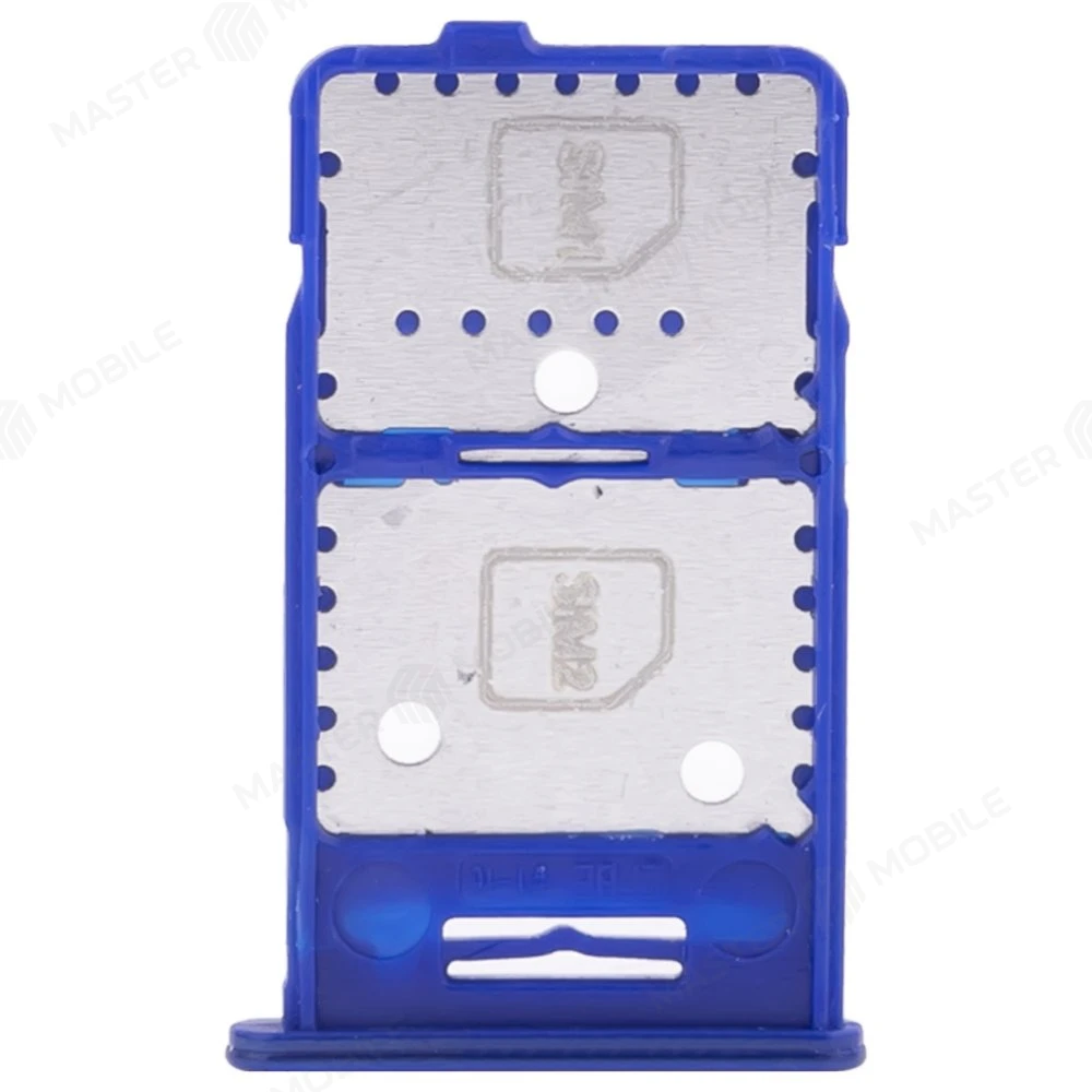 Держатель сим-карты для Samsung M317 Galaxy M31s (синий) фото №1