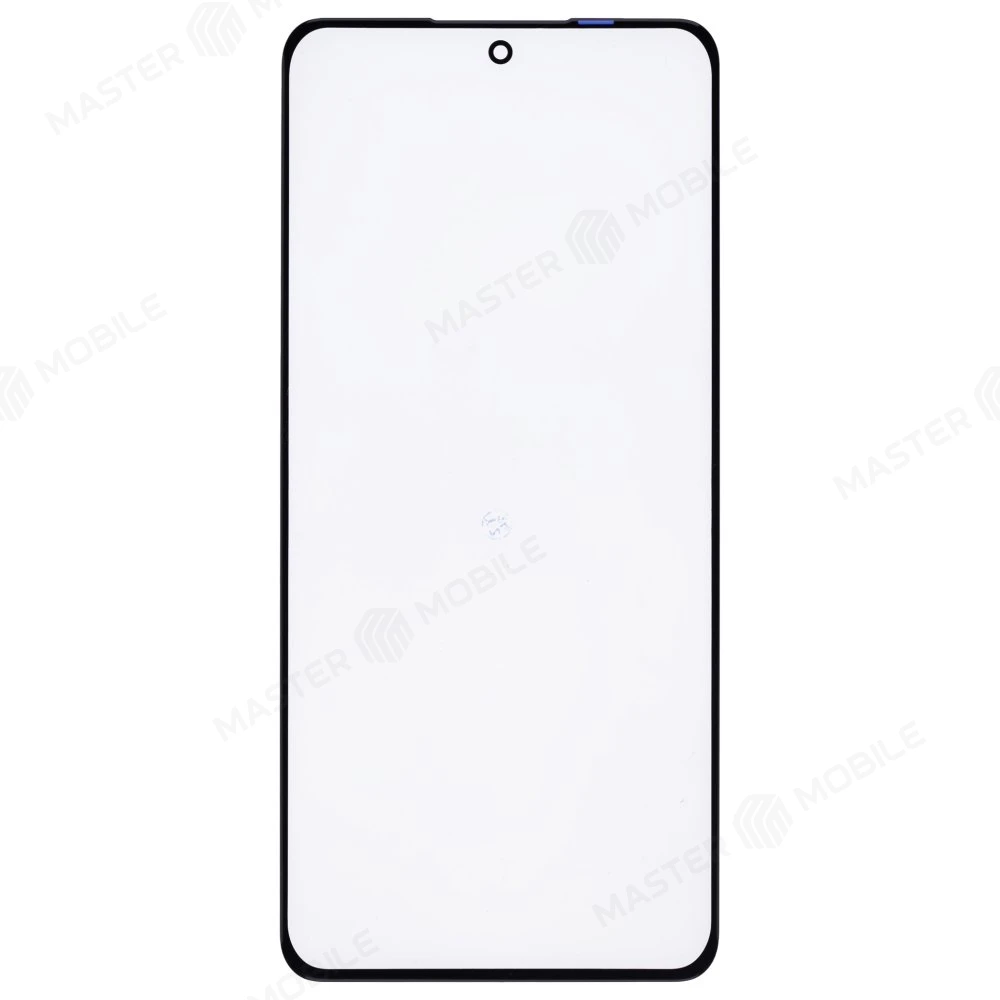 Стекло модуля для Realme 10 Pro+ 5G (RMX3686/RMX3687) / 11 Pro 5G (RMX3771) / 11 Pro+ 5G (RMX3741) + OCA (черный) фото №1