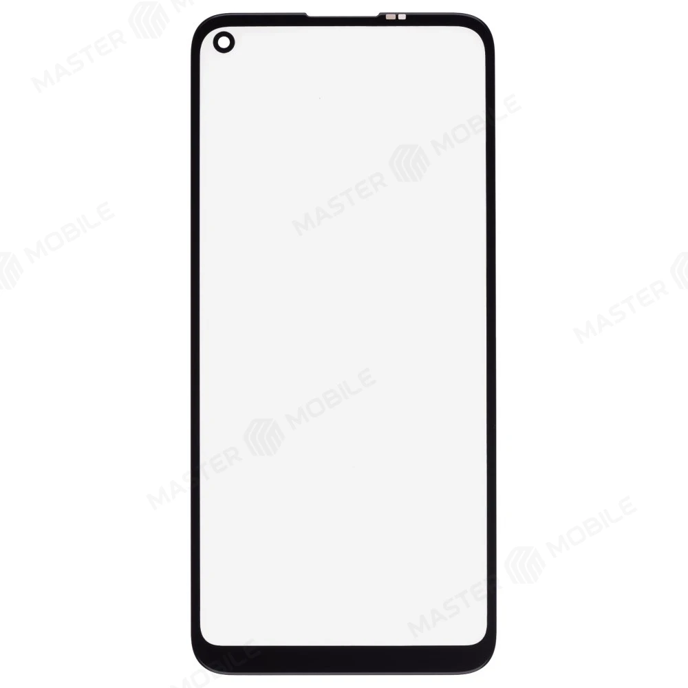 Стекло модуля для Samsung A115 Galaxy A11 / M115 Galaxy M11 + OCA (черный)  фото №1