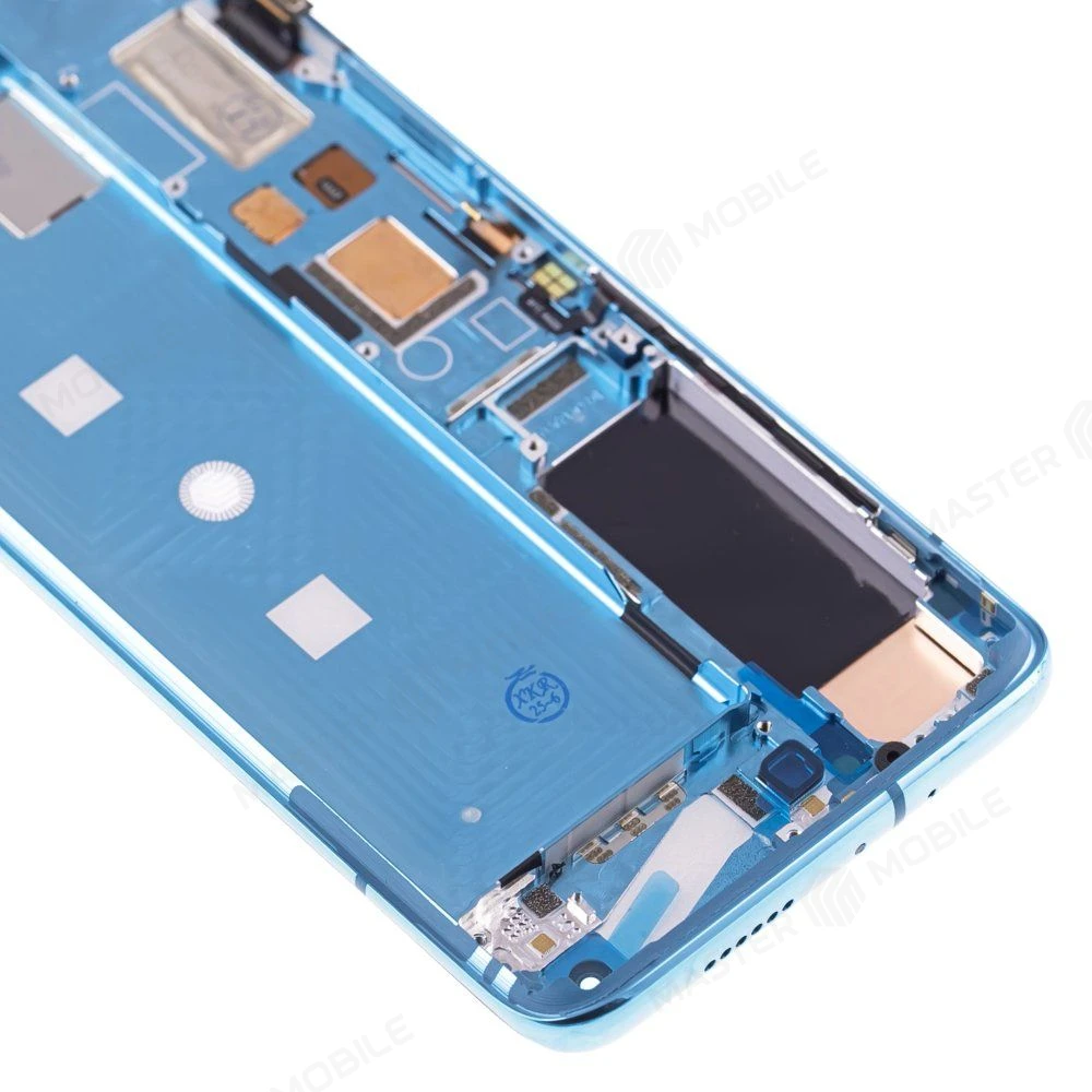 Дисплей для Xiaomi Mi 10 5G (M2001J2G) + тачскрин (зеленый) (в рамке) (ORIG100) (SP) (Rev. C) фото №3