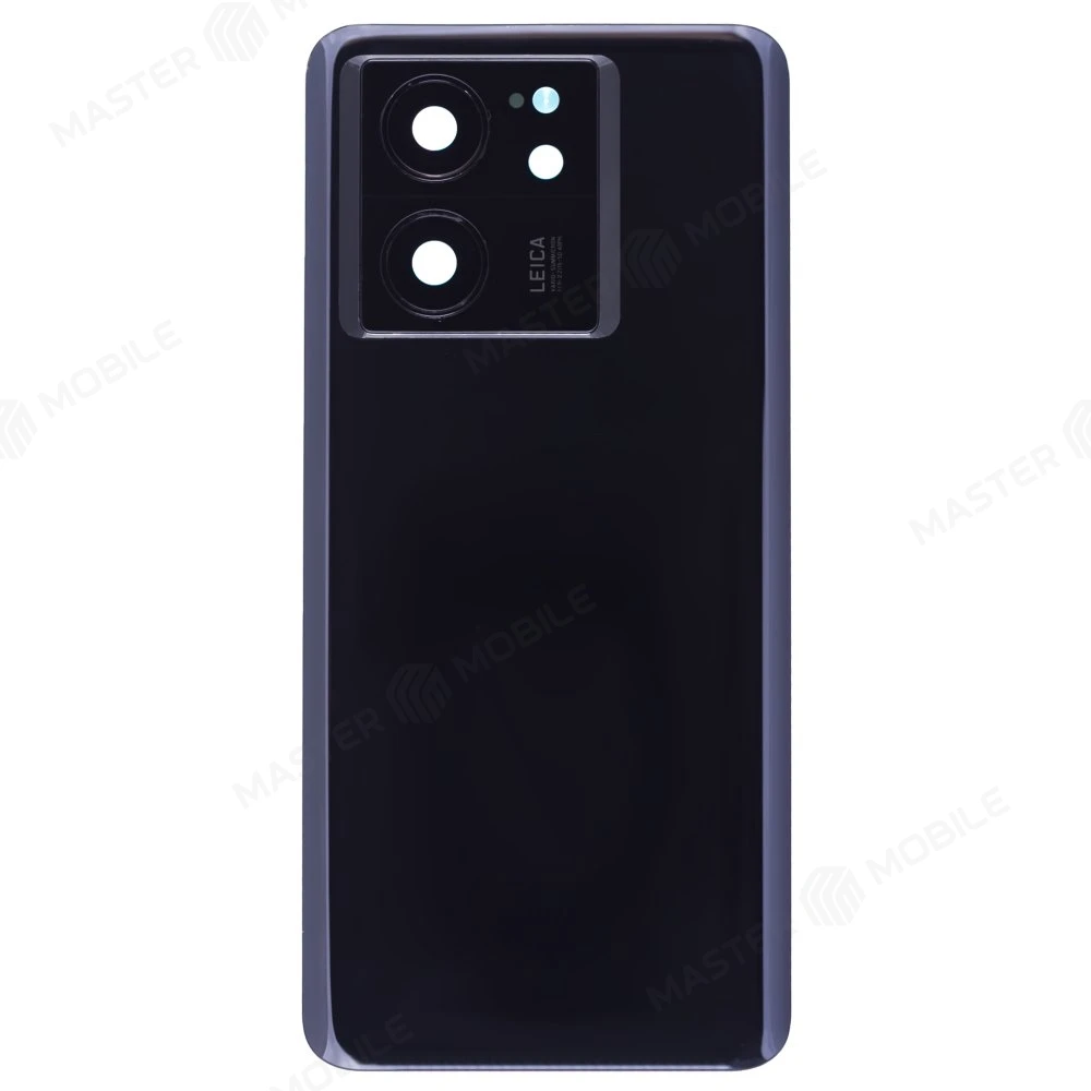 Задняя крышка для Xiaomi 13T (2306EPN60G) / 13T Pro (23078PND5G) (черный) (в сборе со стеклом камеры) фото №1