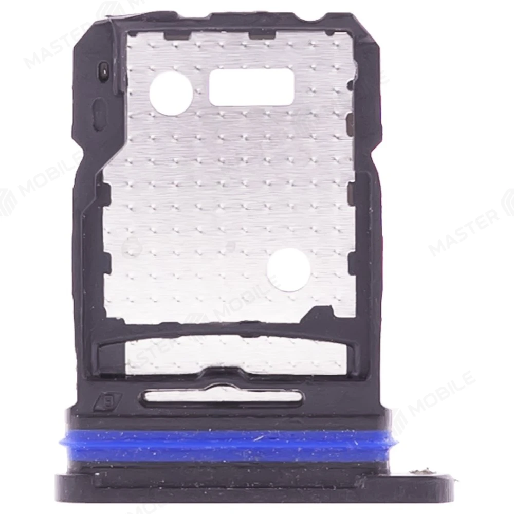 Держатель сим-карты для Vivo V21e (V2061) (черный) фото №2