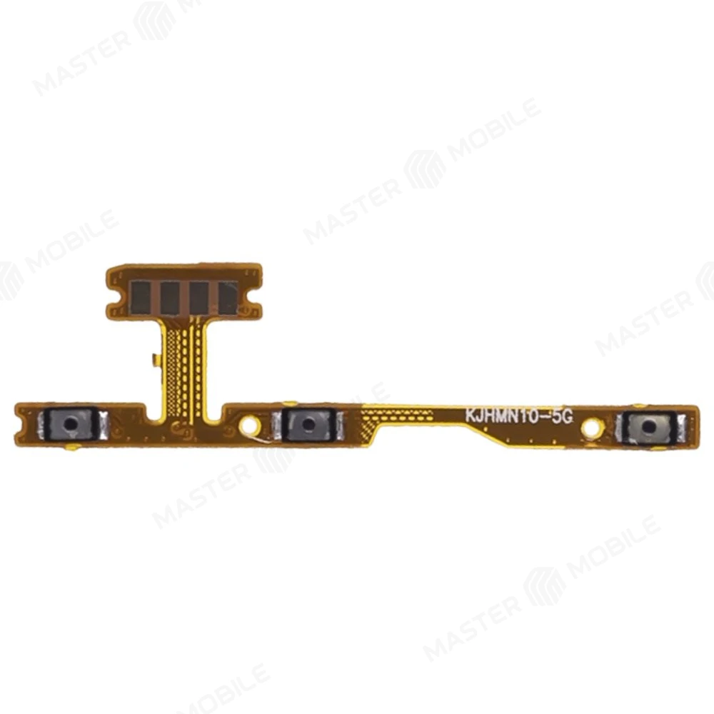 Шлейф для Xiaomi Redmi Note 10 5G (M2103K19G) / Redmi Note 10T 5G (M2103K19Y) и др. с комп. (на кнопку включения и кнопки громкости)  фото №1