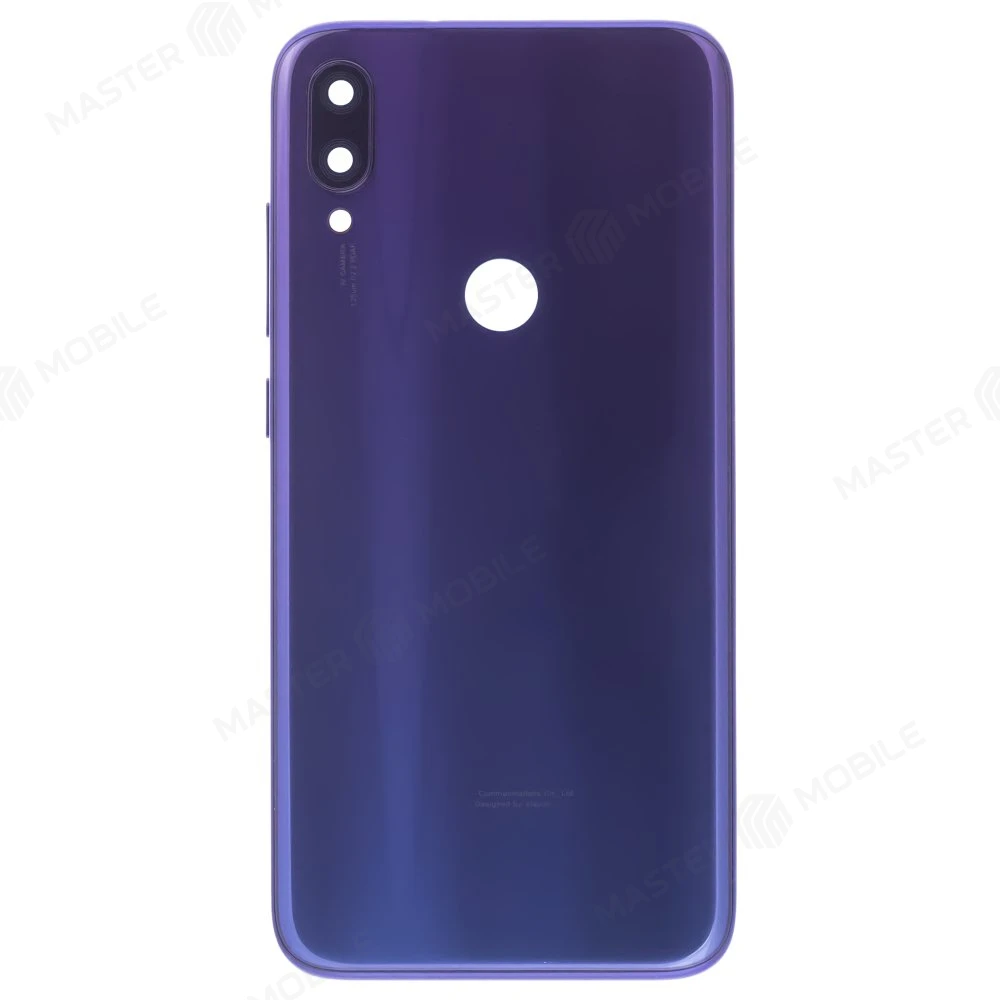 Задняя крышка для Xiaomi Mi Play (M1901F9E) (синий) (в сборе со стеклом камеры) фото №1