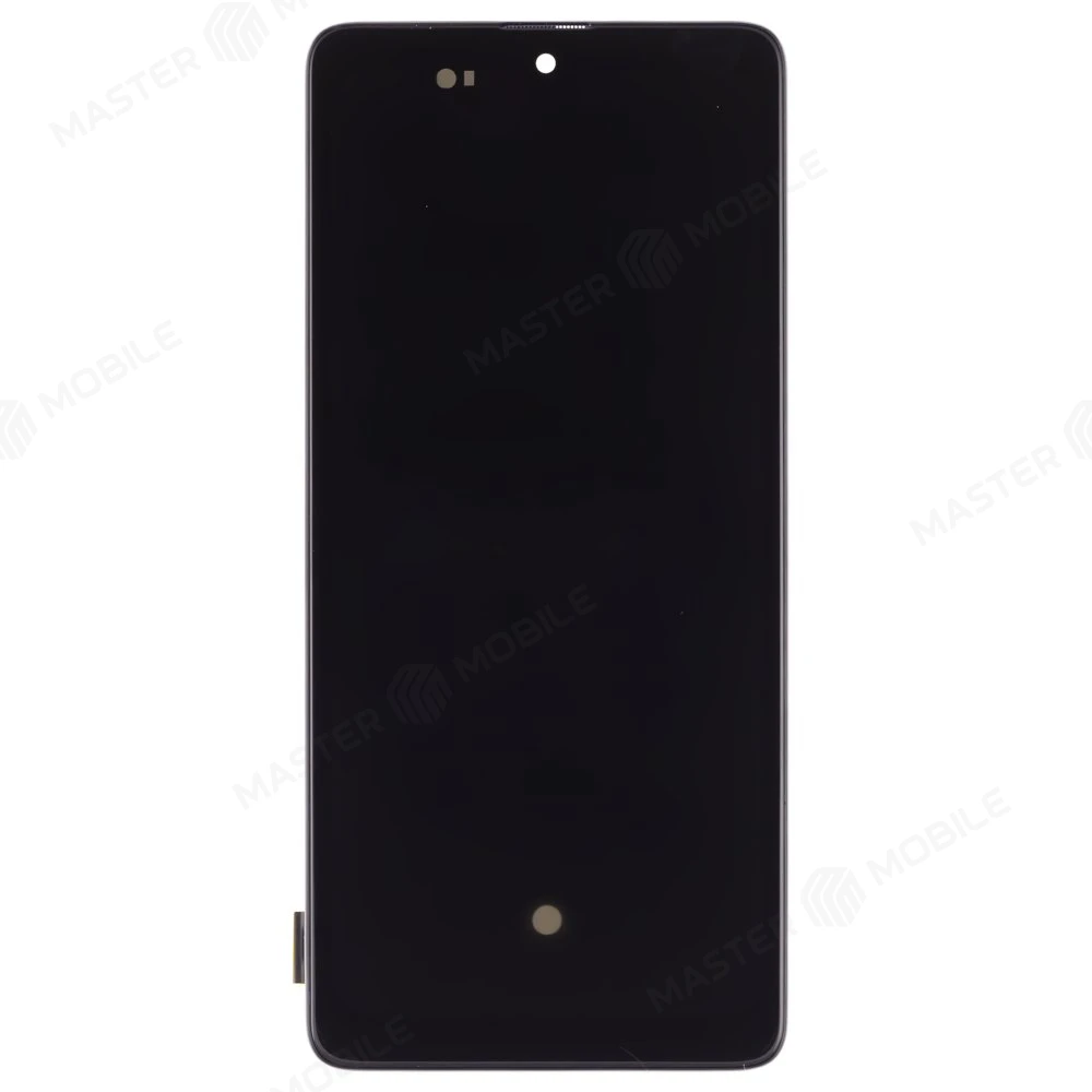 Дисплей для Samsung A715 Galaxy A71 + тачскрин (черный) (в рамке) (OLED) (Small Size) фото №1