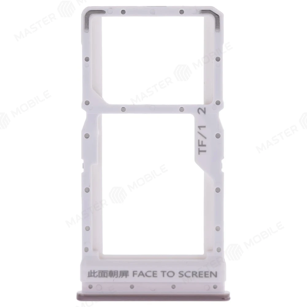 Держатель сим-карты для Xiaomi Poco X3 / Poco X3 NFC (M2007J20CG) / Poco X3 Pro (M2102J20SG) (бронзовый) фото №1