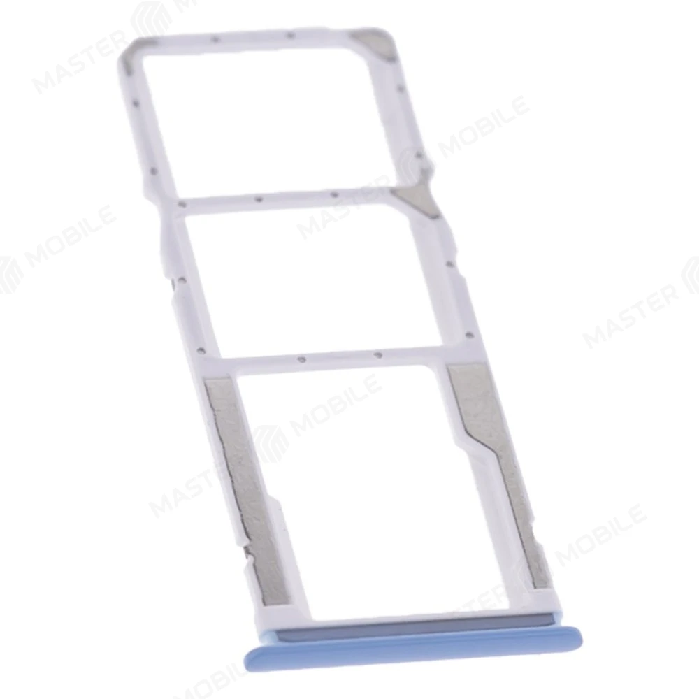 Держатель сим-карты для Xiaomi Redmi Note 9 (M2003J15SG) (голубой)  фото №3