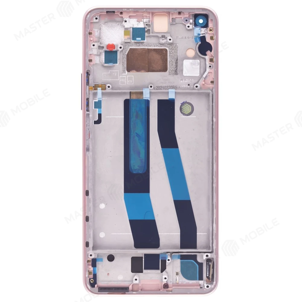 Дисплей для Xiaomi 11 Lite 5G NE (2109119DG) / Mi 11 Lite (M2101K9AG) / Mi 11 Lite 5G (M2101K9G) + тачскрин (розовый) (в рамке) (ORIG100) (SP) фото №2