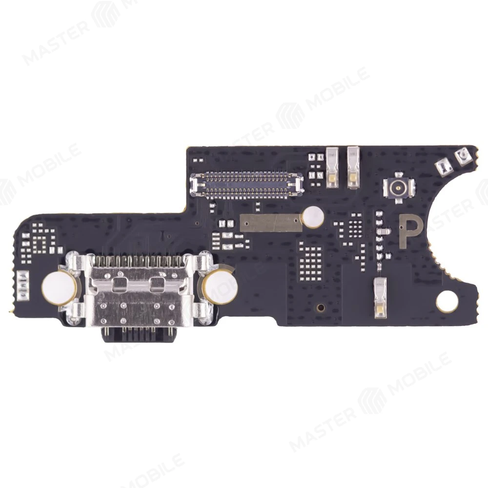 Нижняя плата для Xiaomi Pocophone F1 (M1805E10A) с комп. + разъем зарядки + микрофон  фото №1