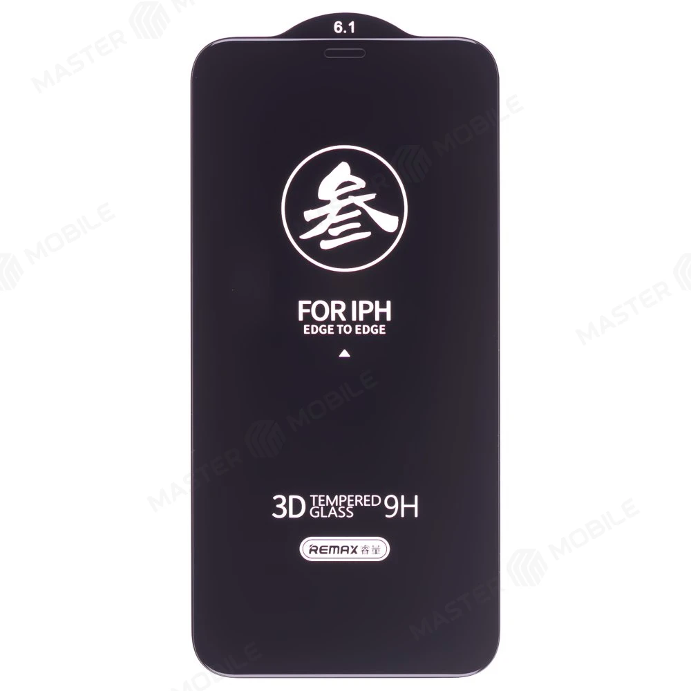 Защитное стекло Remax Medicine Glass GL-27 для Apple iPhone Xr / iPhone 11 (черный) фото №3