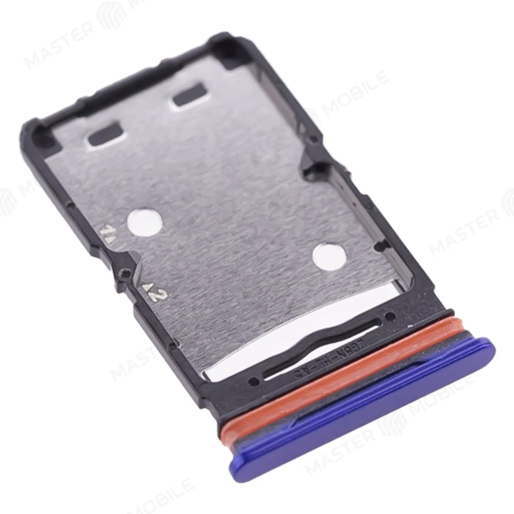 Держатель сим-карты для Tecno Pova 4 Pro (LG8n) (синий) фото №3