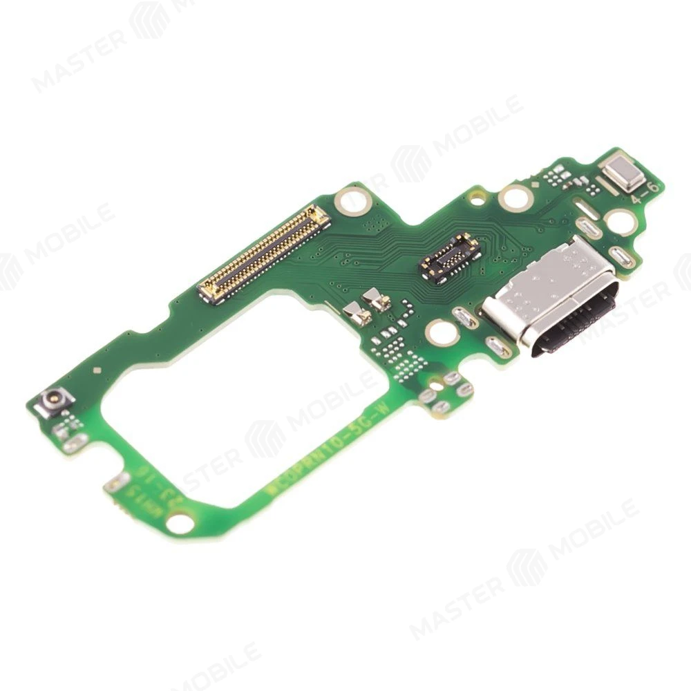 Нижняя плата для OPPO Reno 11 5G (CPH2599) с комп. + разъем зарядки + микрофон фото №3