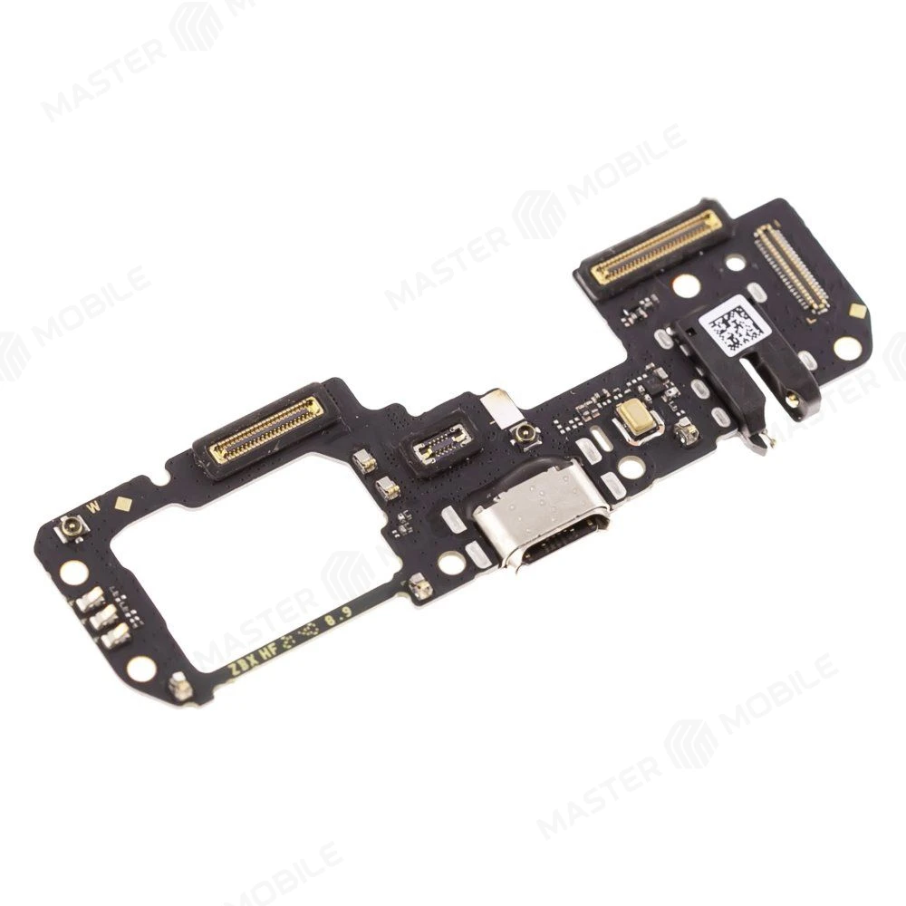 Нижняя плата для Realme 9 Pro+ (RMX3393) с комп. + разъем зарядки + разъем гарнитуры + микрофон (ORIG100) фото №3