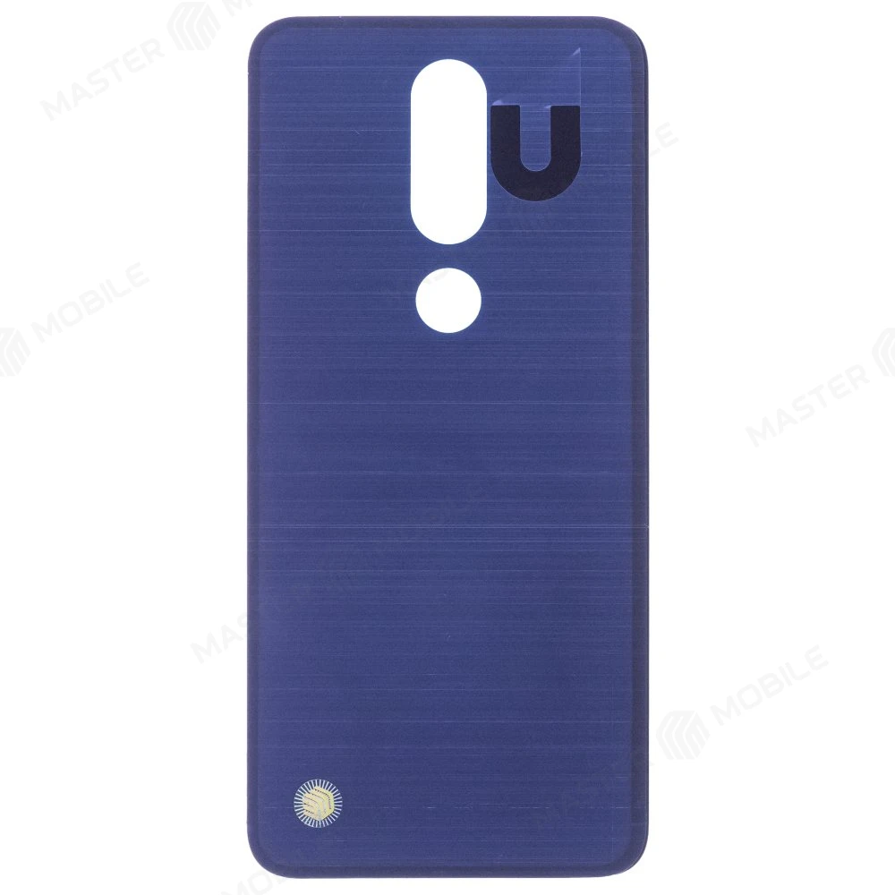 Задняя крышка для Nokia 5.1 Plus (TA-1105) (черный) фото №2