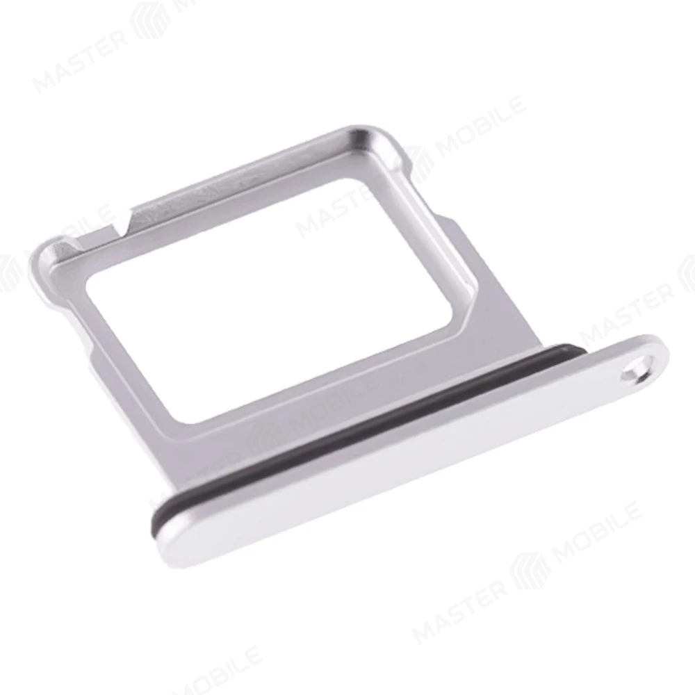 Держатель сим-карты для Apple iPhone 16 / iPhone 16 Plus (серебристый)  фото №3