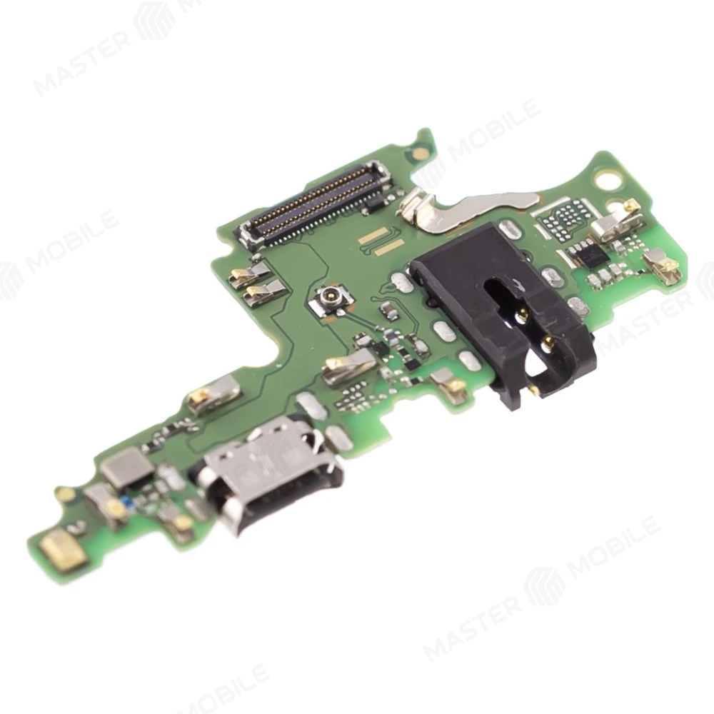 Нижняя плата для Huawei Honor View 10 (BKL-L09) с комп. + разъем зарядки + разъем гарнитуры + микрофон (ORIG100)  фото №3