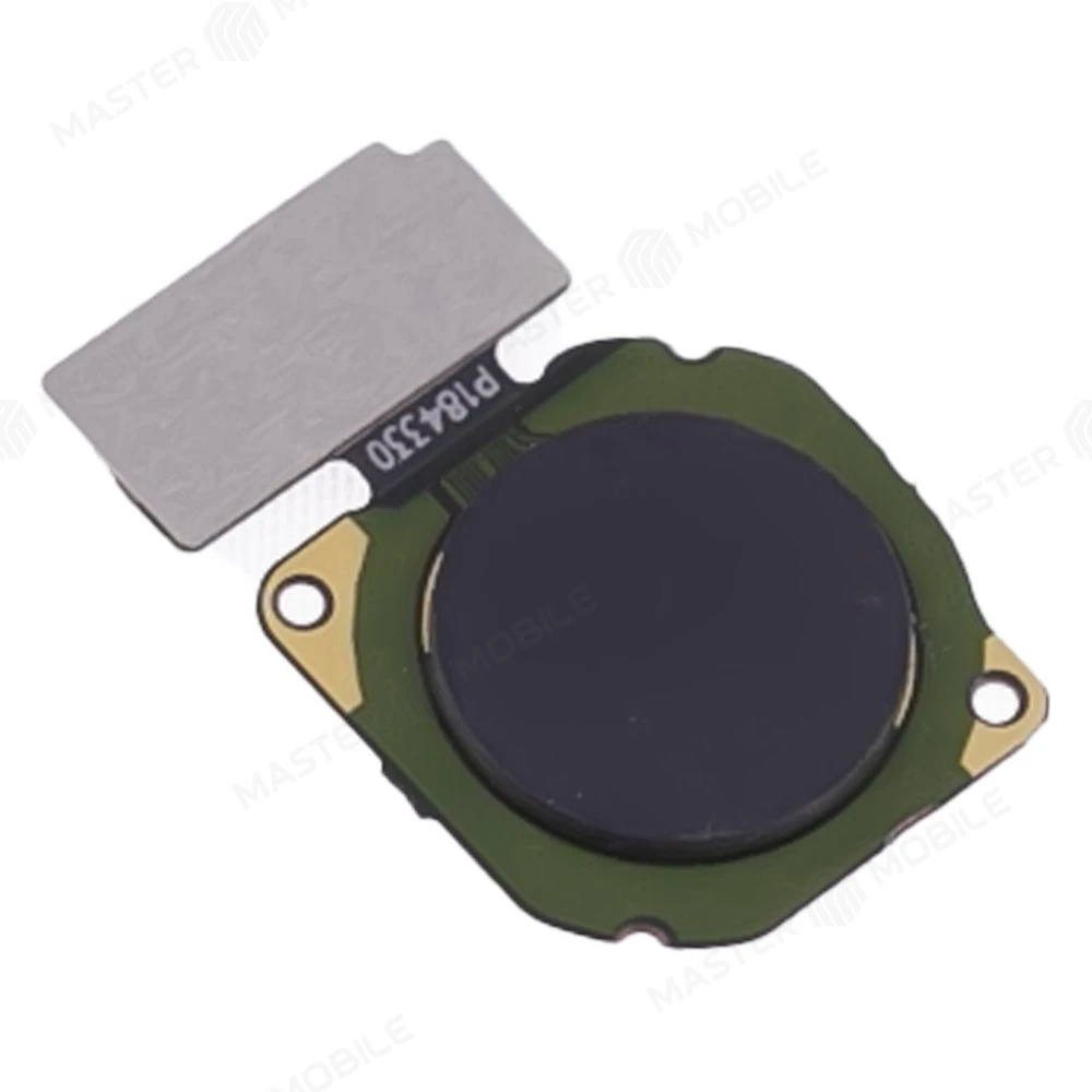 Шлейф для Huawei Honor 7X (BND-L21) / Honor 8A (JAT-LX1) / Honor 8X/8X Premium и др. с комп. + сканер отпечатка пальца (черный)  фото №3