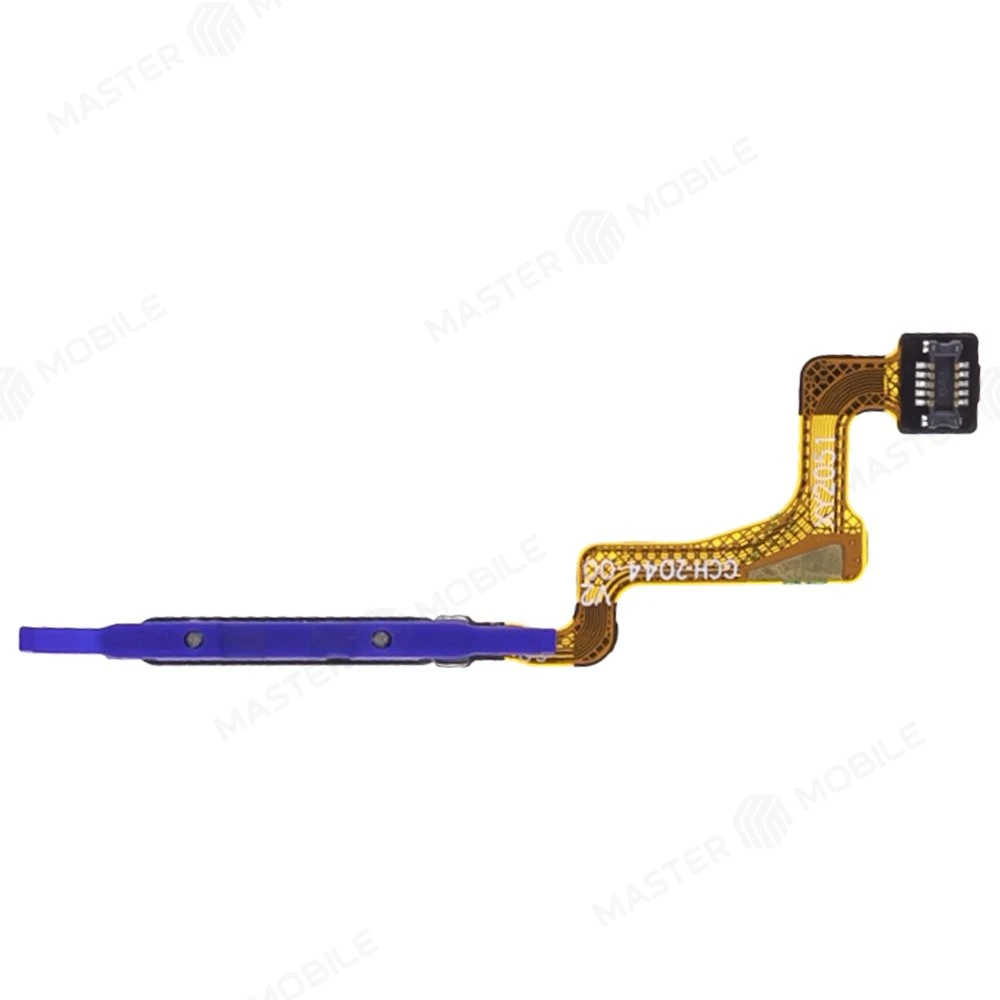 Шлейф для Huawei Nova Y70 (MGA-LX9N) с комп. + сканер отпечатка пальца (синий)  фото №2