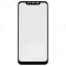 Стекло модуля для Xiaomi Pocophone F1 (M1805E10A) + OCA (черный)  фото №1