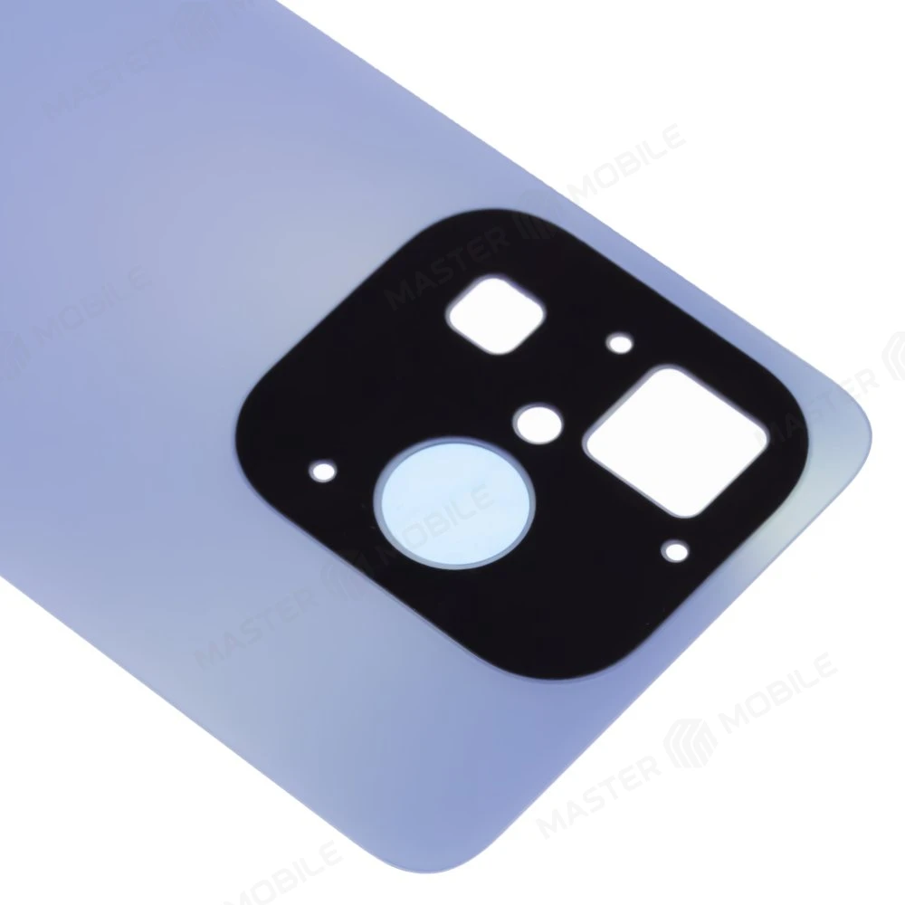 Задняя крышка для Infinix Hot 40i (X6528B) (голубой) фото №3