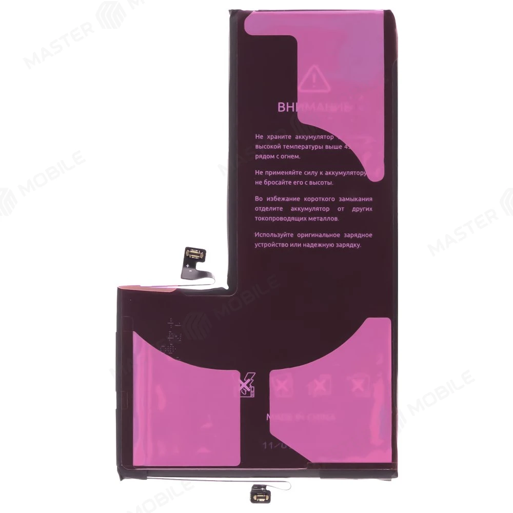 Аккумулятор для Apple iPhone 11 Pro Max (F5ENERGY) (усиленный) (4580 мАч) (SPECIAL EDITION) + двухсторонний скотч фото №2