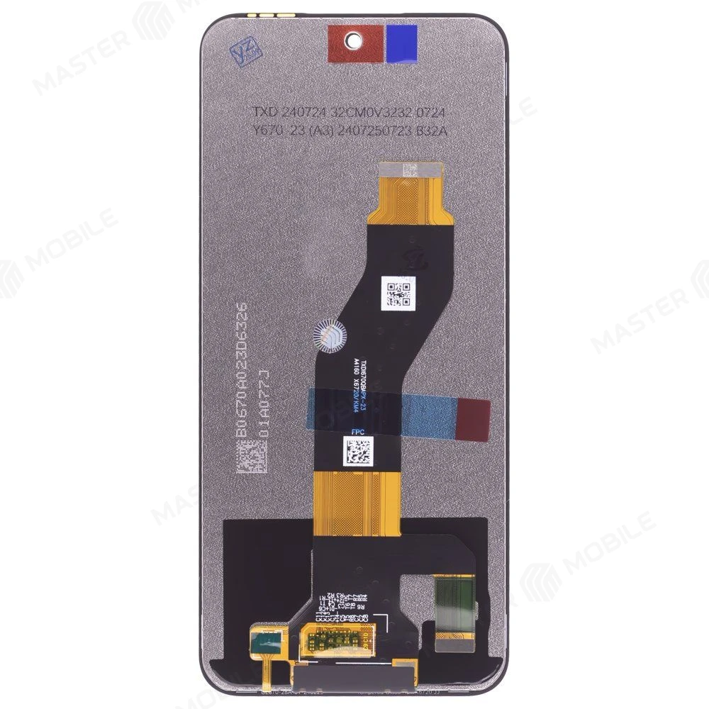 Дисплей для Tecno Spark GO 2 (KM4) / Spark 40 (KM5) / Spark 40C (KM4k) + тачскрин (черный) (ORIG) фото №2