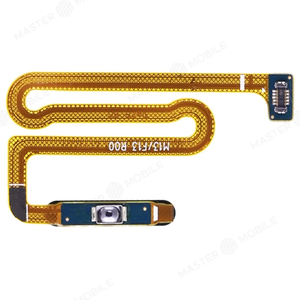 Шлейф для Samsung M135 Galaxy M13 с комп. + сканер отпечатка пальца (зеленый)  фото №2