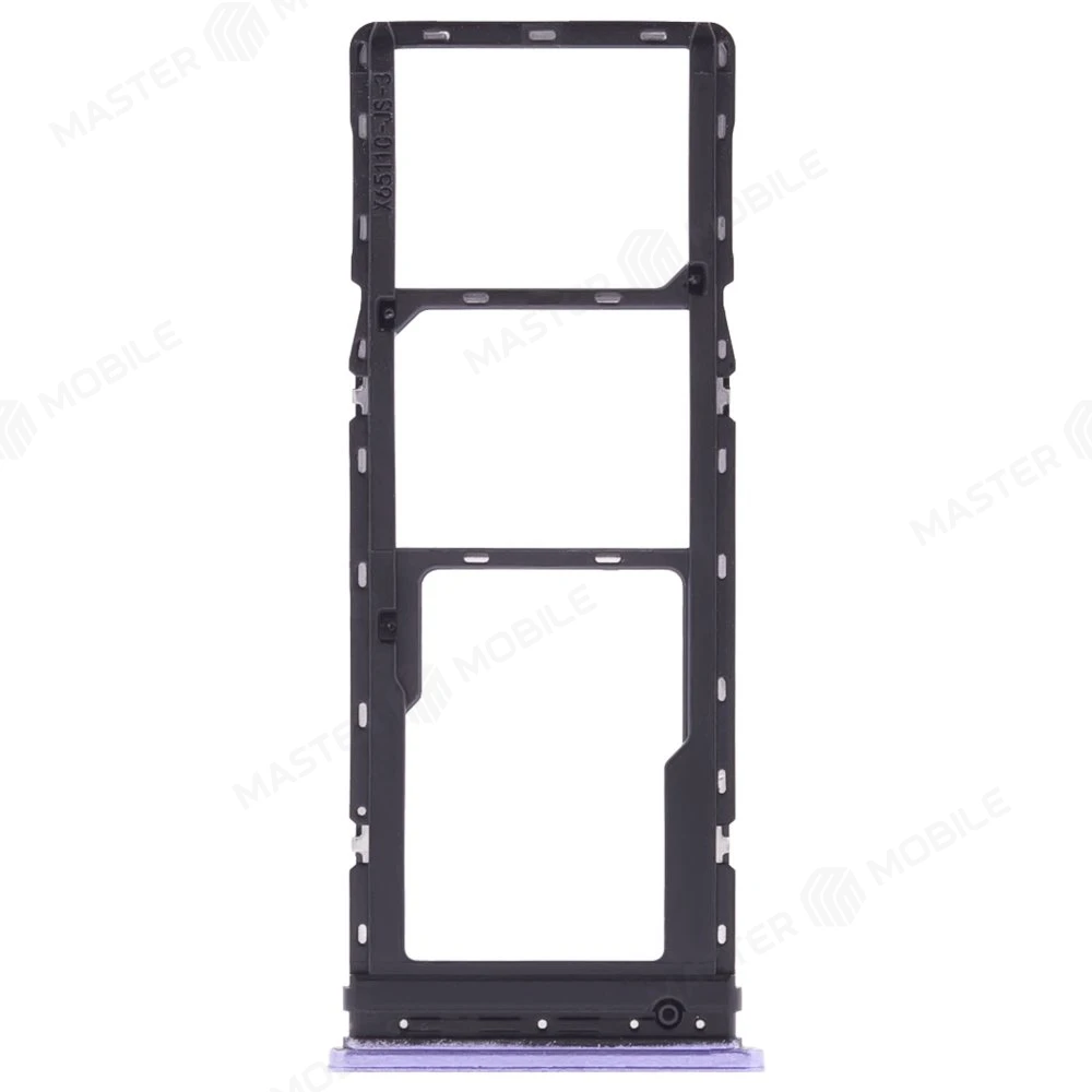 Держатель сим-карты для Infinix Smart 6 (X6511) (фиолетовый) фото №2