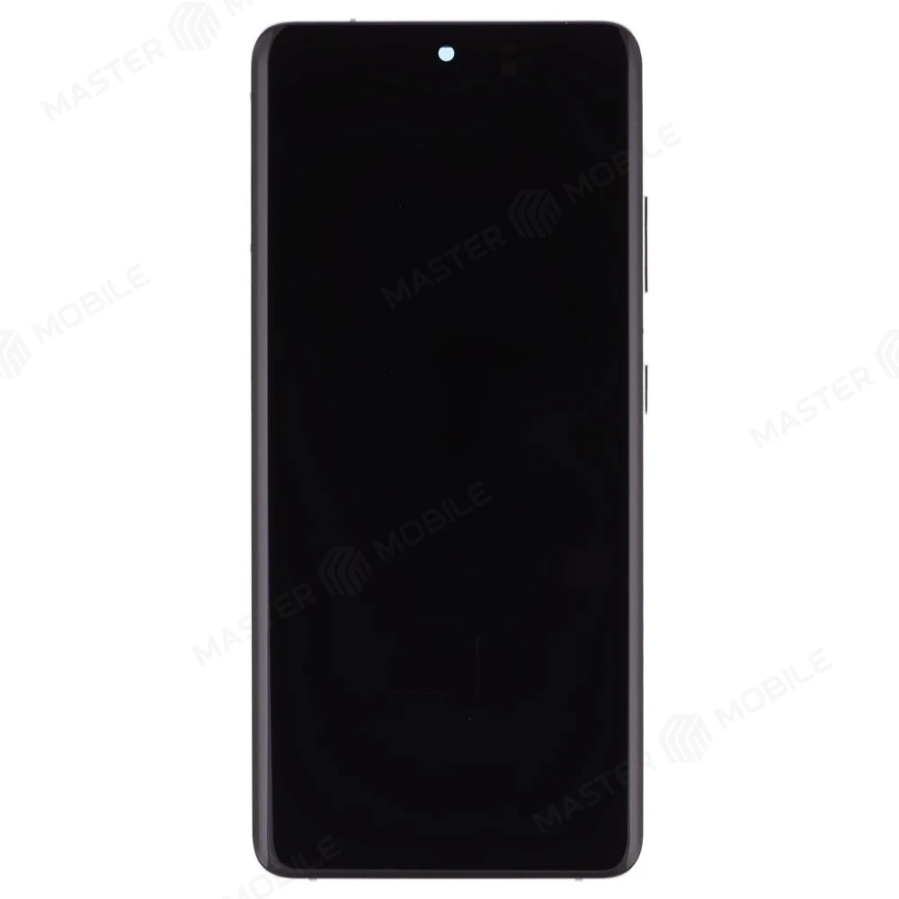 Дисплей для Samsung G998 Galaxy S21 Ultra + тачскрин (серебристый) (в рамке) (OLED) (Full Size) фото №1