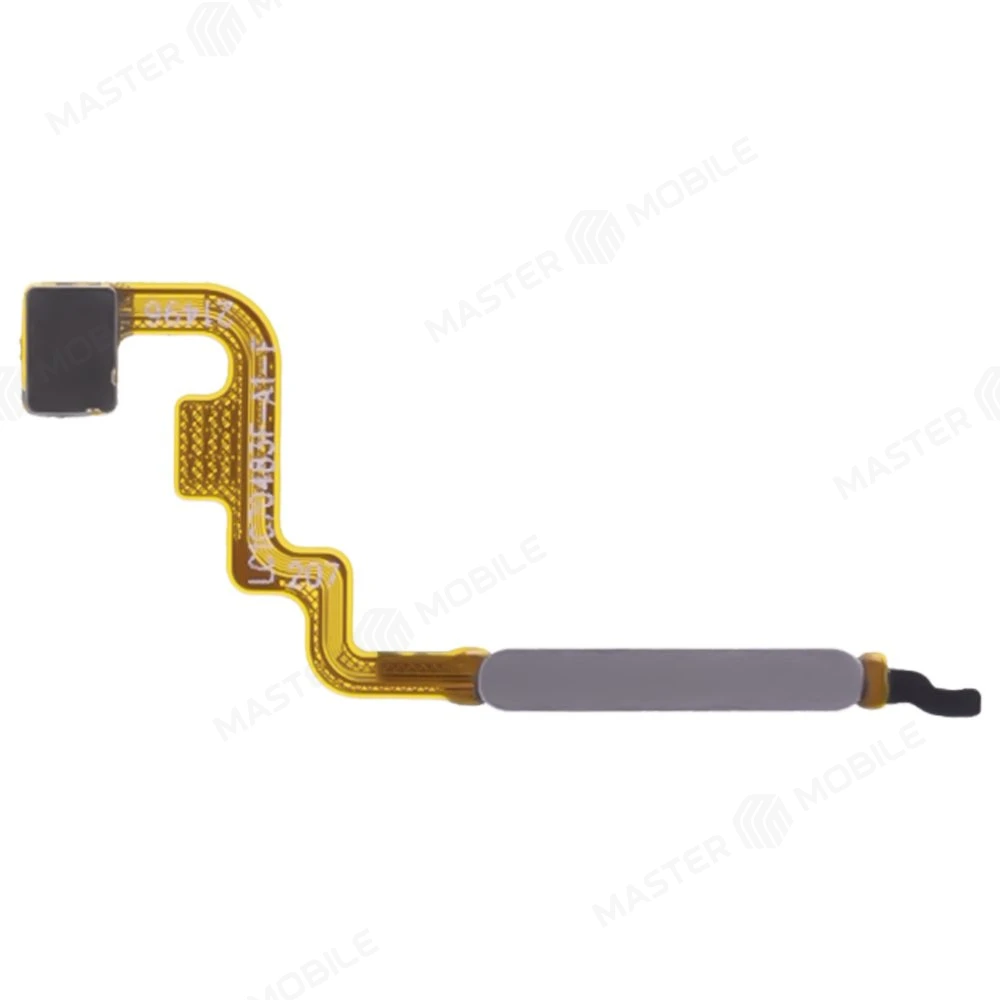 Шлейф для Xiaomi Redmi Note 11 4G (2201117TY/G) / Redmi Note 11S 4G (2201117SY/G) и др. с комп. + сканер отпечатка пальца (серебристый) фото №1