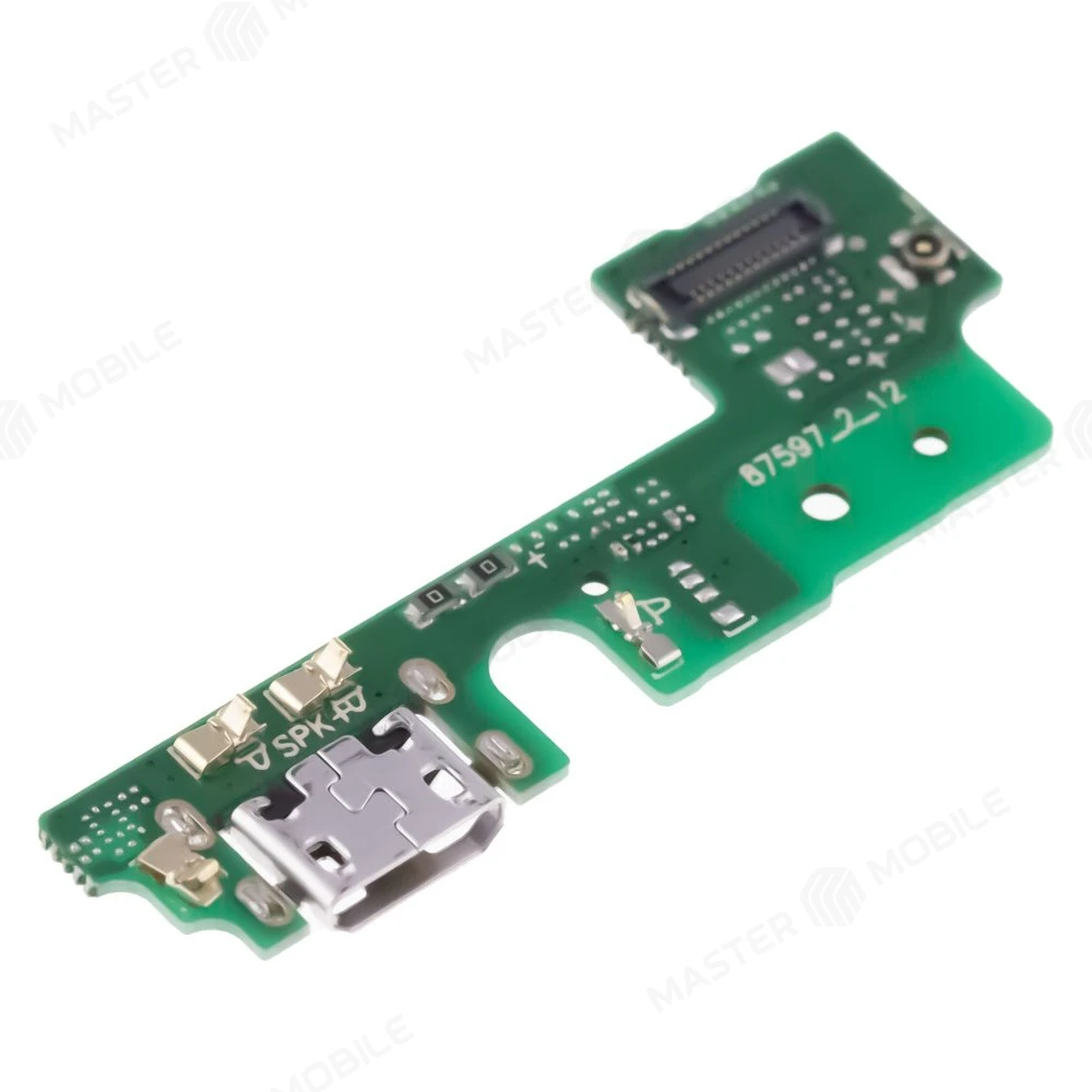 Нижняя плата для Huawei Honor 6A (DLI-TL20) с комп. + разъем зарядки + микрофон  фото №3