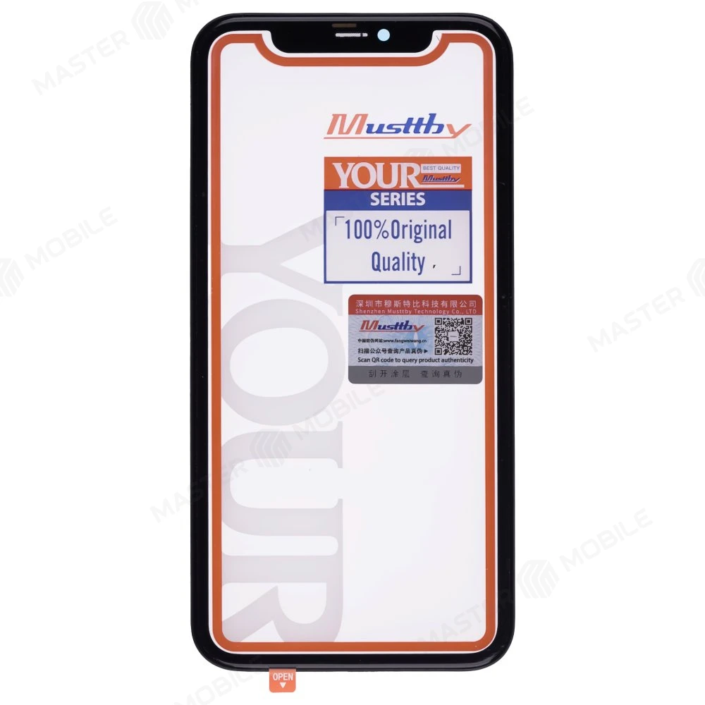 Стекло модуля для Apple iPhone 11 + OCA (Musttby) (Premium) фото №1